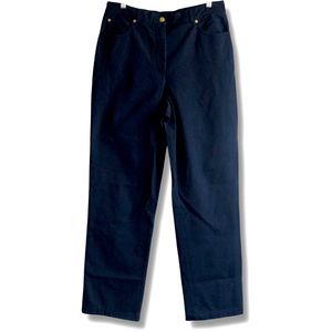 Women’s, Jeans, St. John, Size 12, Navy